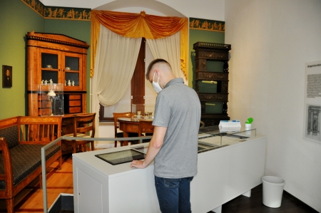 Kreismuseum Wewelsburg mit neuer Medienstation zur gehobenen bürgerlichen Wohnkultur im 17. bis 19. Jahrhundert (© Kreismuseum Wewelsburg)